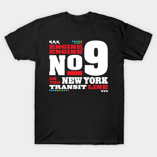 Engine, Engine No.9 T-Shirt by DIGABLETEEZ